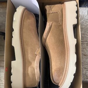 UGG Men's Brown Slip-On Loafers